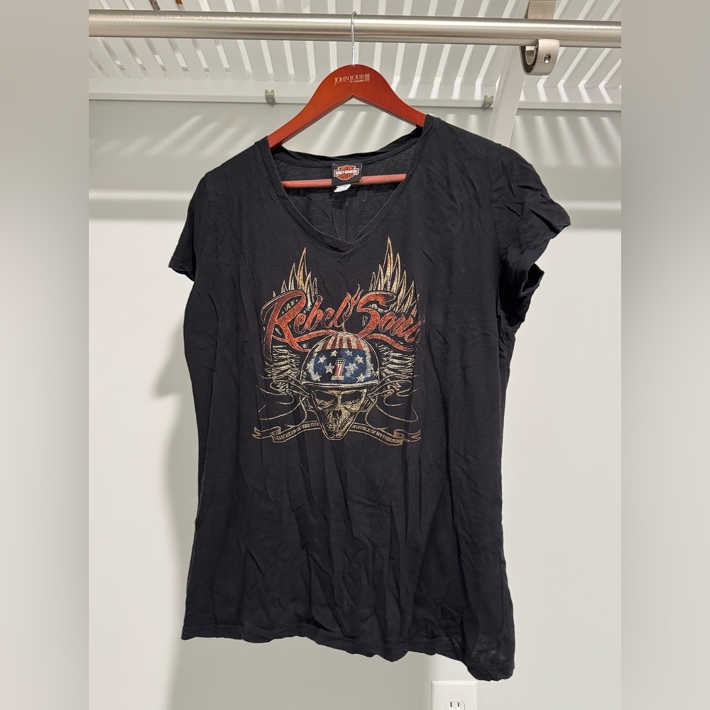 Harley-Davidson Kid Rock Rebel Soul tour shirt. Women’s XXL. Fits like an XL.